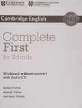 Complete First for Schools Student's Book without Answers with CD-ROM