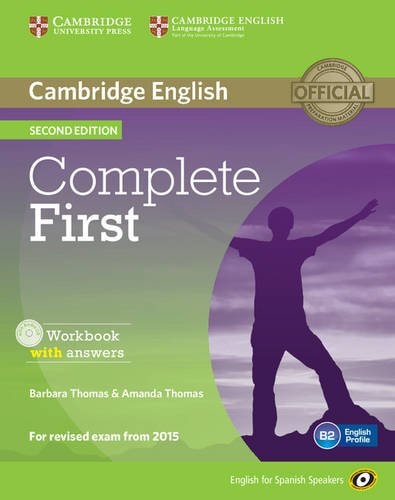 Complete First for Spanish Speakers Workbook with Answers with Audio CD 2nd Edition