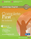 Complete First for Schools for Spanish Speakers Workbook without Answers with Audio CD