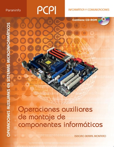 Operaciones auxiliares de montaje de componentes informáticos