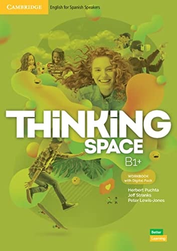 Thinking Space B1+ Workbook with Digital Pack
