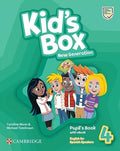 Kid's Box New Generation Level 4 Pupil's Book with eBook English for Spanish Speakers