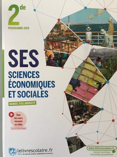 Sciences économiques et sociales SES 2de Manuel de l'élève