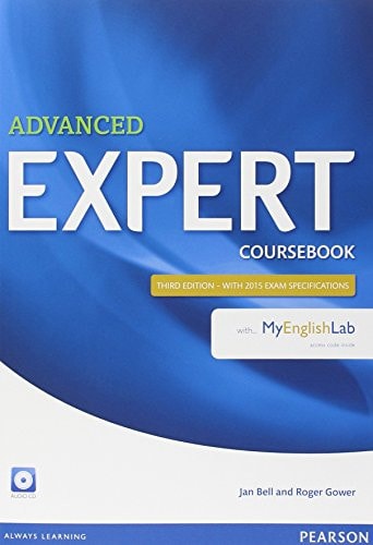 EXPERT ADVANCED 3RD EDITION COURSEBOOK WITH AUDIO CD AND MYENGLISHLAB PA