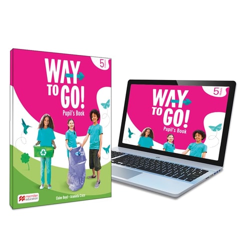 Way to Go! 5 Pupil's Book: libro de texto de inglés impreso con acceso a la versión digital