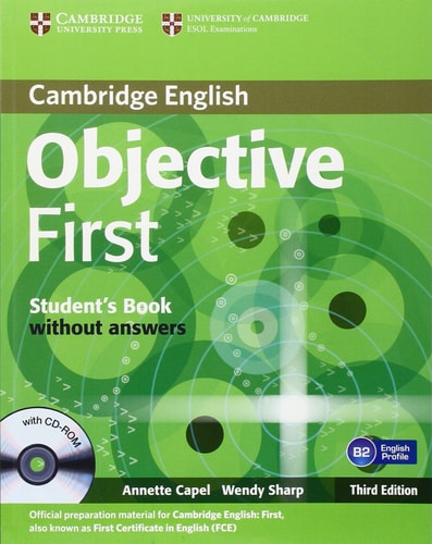 Objective First Student's Book Without Answers with CD-ROM