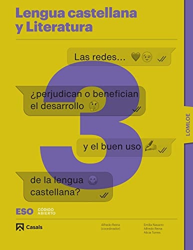 Lengua castellana y literatura 3 ESO : código abierto