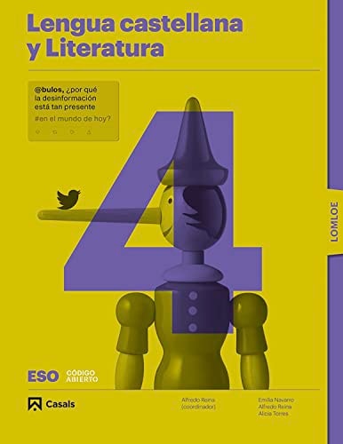 Lengua castellana y literatura 4 ESO : código abierto