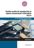 Gestión auxiliar de reproducción en soporte convencional o informático