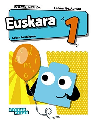 Euskara, 1 Lehen Hezkuntza Piezaz Pieza