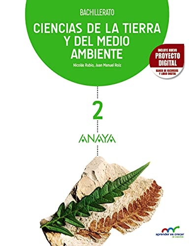 Ciencias de la tierra y del medio ambiente, 2 Bachillerato