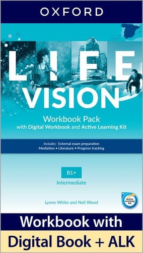 Life Vision Intermediate. Workbook pack with digital workbook and active learning kit. B1+