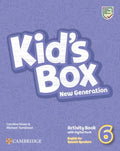 Kid's Box, New Generation, 6, English for Spanish Speakers: Activity book with digital pack