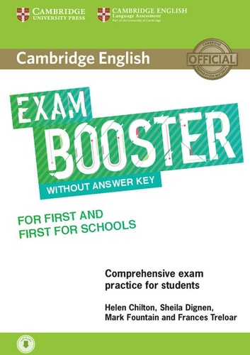Cambridge English Exam Booster for First and First for Schools without Answer Key with Audio Comprehensive Exam Practice for Students