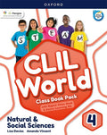 CLIL World, Natural & Social Sciences 4 Class book pack with digital class book & active learnig kit