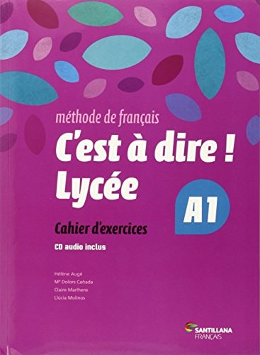 C'est à dire! Lycée A1 Cahier d'exercices