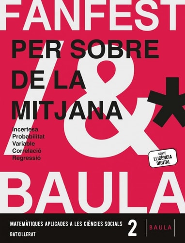 Matemàtiques aplicades a les Ciències Socials 2n Batxillerat LA Fanfest