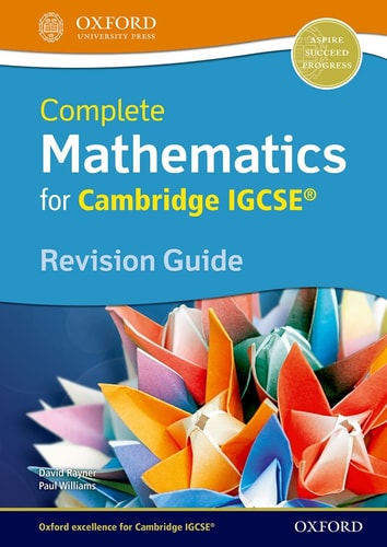 Mathematics: IGCSE® Revision Guide