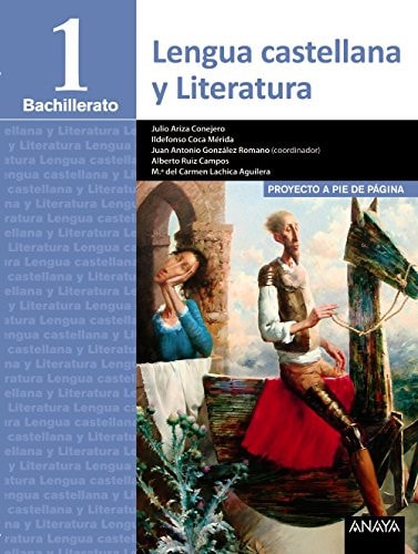 Lengua castellana y literatura, 1 Bachillerato