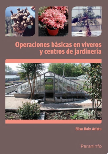 Operaciones básicas en viveros y centros de jardinería