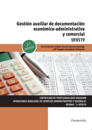 Gestión auxiliar de documentación económico-administrativa y comercial