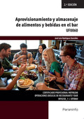 Aprovisionamiento y almacenaje de alimentos y bebidas en el bar