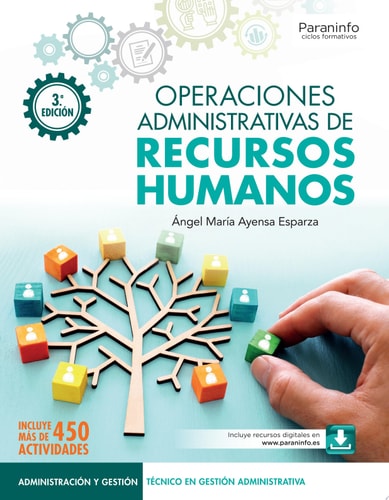 Operaciones administrativas de recursos humanos 3.ª edición 2024