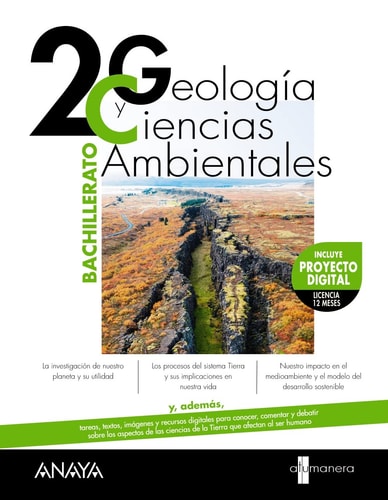 Geología y Ciencias Ambientales, 2 Bachillerato, A tu manera