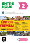 Entre nous 2 méthode de français. Livre de l'élève + cahier d'activités + CD. A2