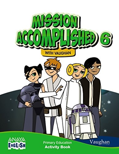 Mission Accomplished Whit Vaughan, 6 Primary Education Activity book