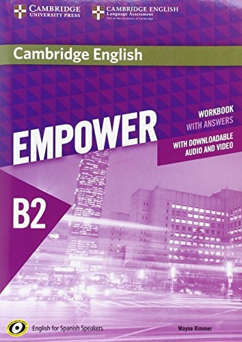 Cambridge English Empower B2 Upper Intermediate Workbook with answers