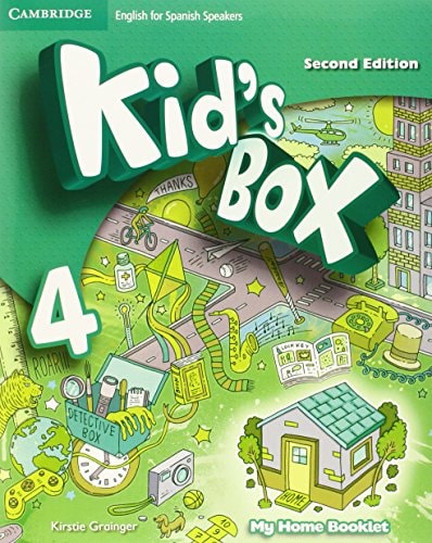 Kid's Box Level 4 Activity Book with CD ROM and My Home Booklet English for Spanish Speakers