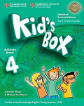 Kid's Box Level 4 Activity Book + My Home Booklet, English for Spanish Speakers