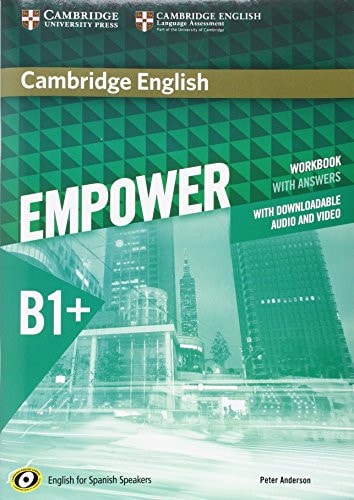 Cambridge English Empower B1+ Intermediate Workbook with answers