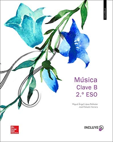 LA + 2CDA Musica clave B 2 ESO. Valencia. Libro alumno.