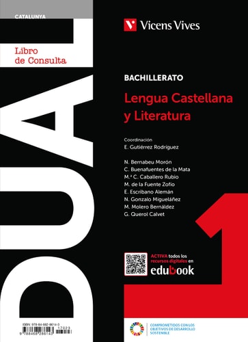 Lengua castellana y literatura 1 Bachillerato : (LC+CA+DI) DUAL