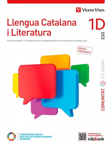 LLENGUA CATALANA I LIT 1 Q DIV BL (COMUNITAT EX)
