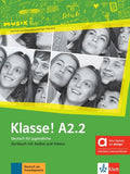 Klasse! A2.2 - Hybride Ausgabe allango Deutsch für Jugendliche. Kursbuch mit Audios und Videos inklusive Lizenzschlüssel allango (24 Monate)