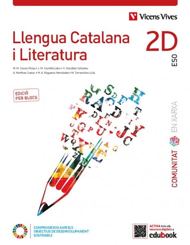 Llengua Catalana i Literatura, 2D ESO, edició per blocs, Comunitat en Xarxa