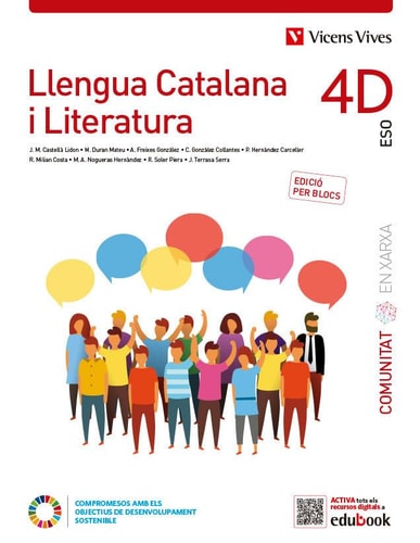 Llengua Catalana i Literatura, 4D ESO, edició per blocs, Comunitat en xarxa