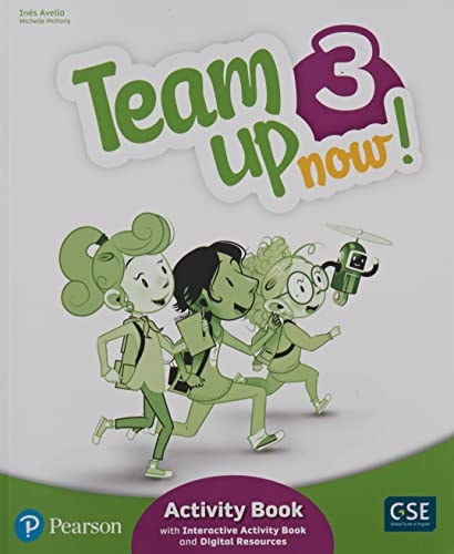 Team Up Now! 3 Activity Book & Interactive Activity Book and DigitalResources Access Code
