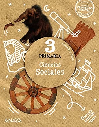 CONOCIMIENTO DEL MEDIO CIENCIAS SOCIALES 3º EDUCACION PRIMARIA OPERACIÓN MUNDO CASTILLA Y LEÓN
