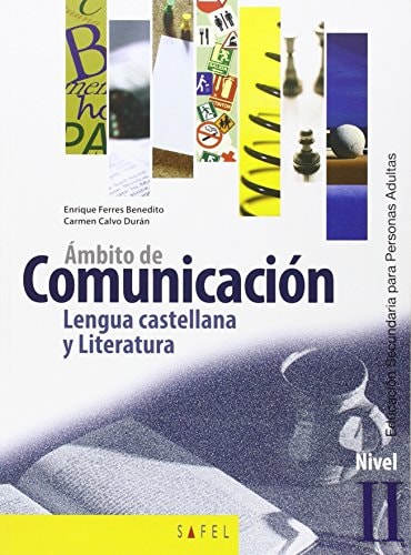 Ámbito de Comunicación, Lengua castellana y Literatura nivel II Educación Secundaria para personas adultas