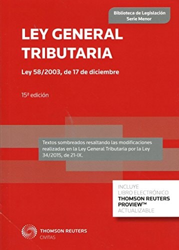 Ley general tributaria ley 58/2003 de 17 de diciembre