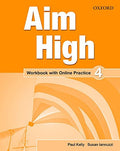 Aim High 4 Workbook and Online Practice Pack
