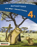 Matemàtiques 4t cicle mitjà, Educació Primària : Llibre de coneixements