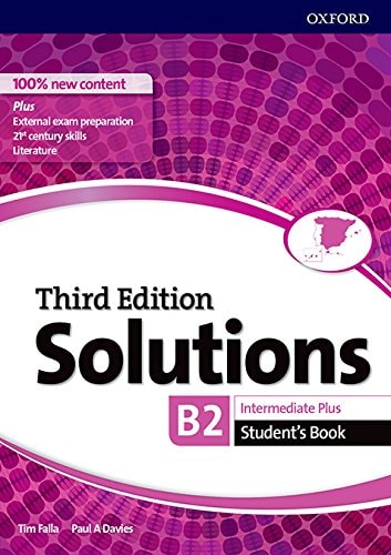 Solutions 3rd Edition Intermediate Plus. Student's Book