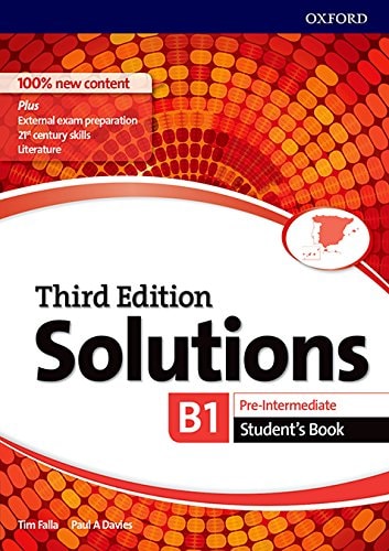 Solutions B1 Pre-intermediate Student?s Book