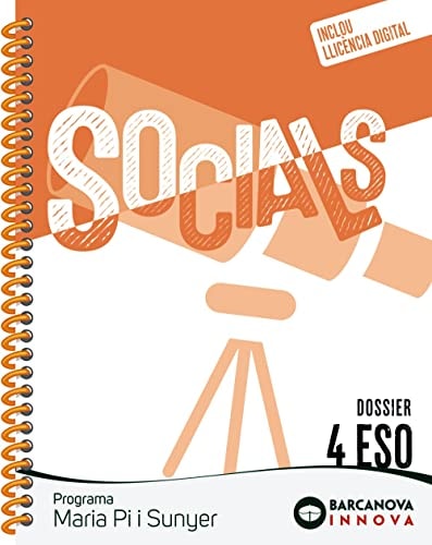 Socials, 4 ESO, Programa Maria Pi Sunyer, Innova Dossier