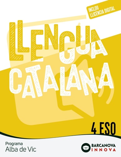 Llengua Catalana, 4 ESO, Programa Alba de Vic, Barcanova Innova